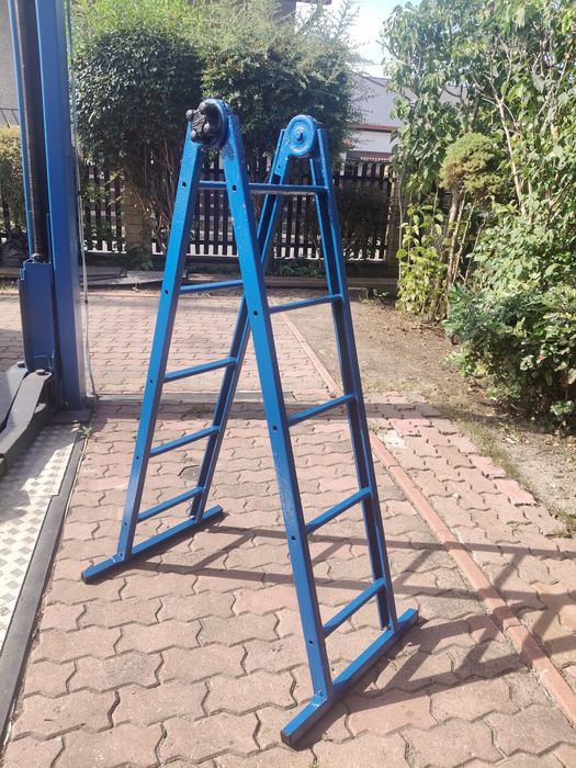 Drabina budowlana  stalowa 1.5 m wysokosci