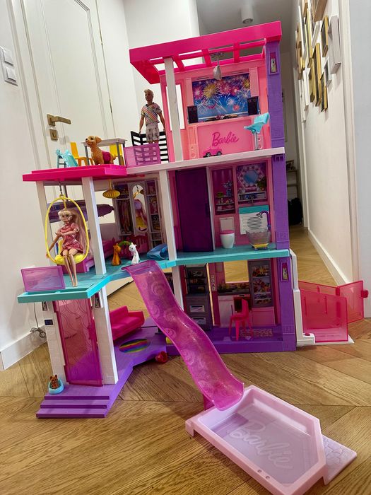 Domek Barbie Dreamhouse super stan!!!  + dodatki