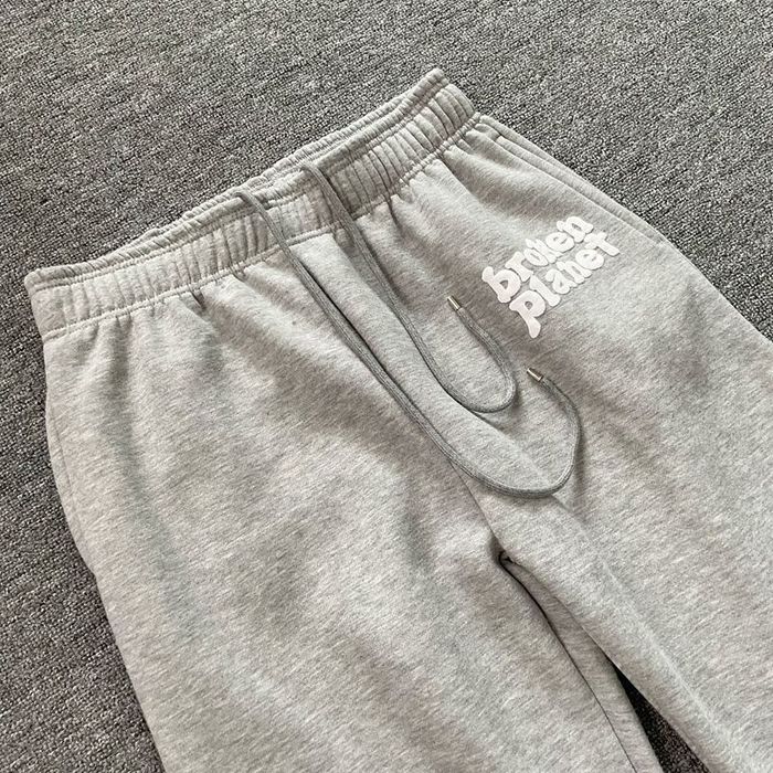 Без передоплати Штани Broken Planet сірі чорні L