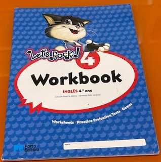 Caderno de atividades Let's Rock - Inglês 4º Ano WorkBook