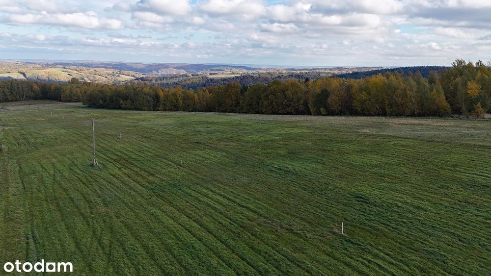 Widokowa działka w Sołonce z WARUNKAMI ZABUDOWY - 19 ar