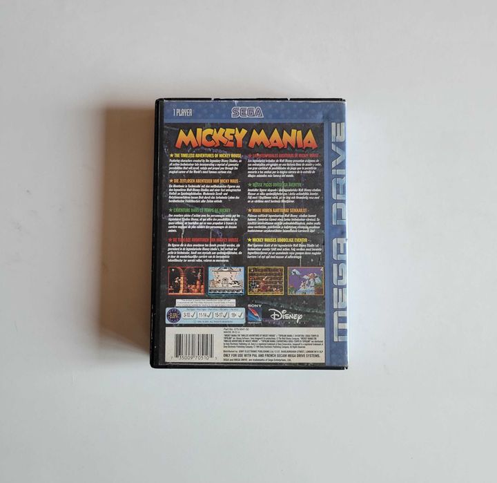 Mickey Mania mega drive [muito bom estado]