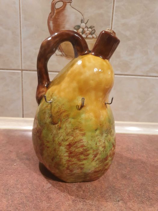 Piękna  butelka z korkiem,  22 cm