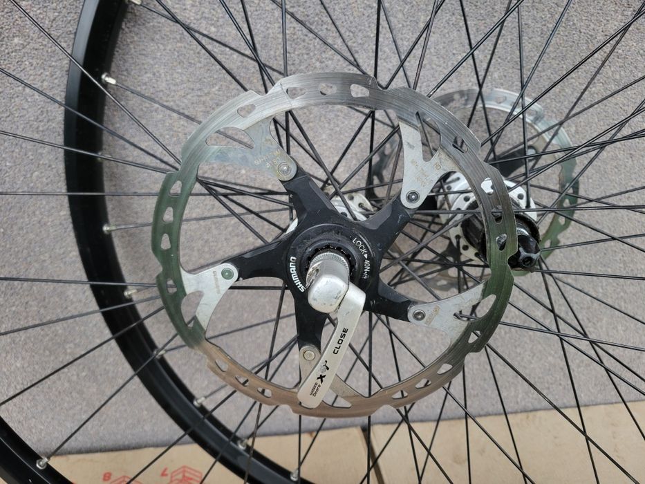 Вілсет Shimano xt, Mavic ride 26