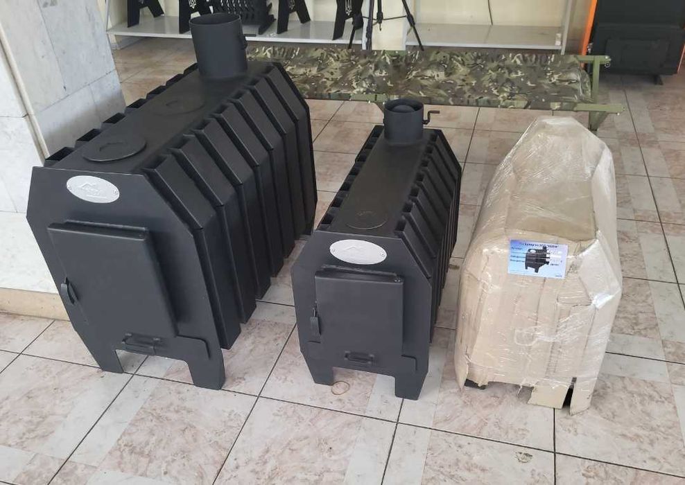ВІД ЗАВОДА! 148м3! КОТЛОВА СТАЛЬ! Піч Булер'ян Булерьян Буржуйка Печь