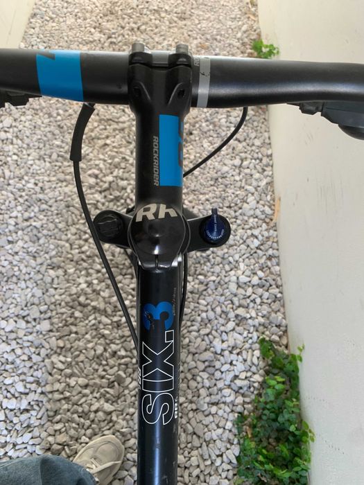 Vendo bicicleta BTT Rockrider 6.3 usada em optimo estado!