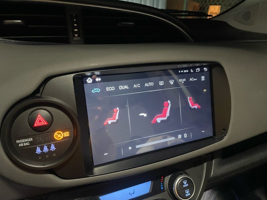 Radio 9" 2DIN Android Auto CarPlay Navi Toyota Yaris 2012-2017 PL