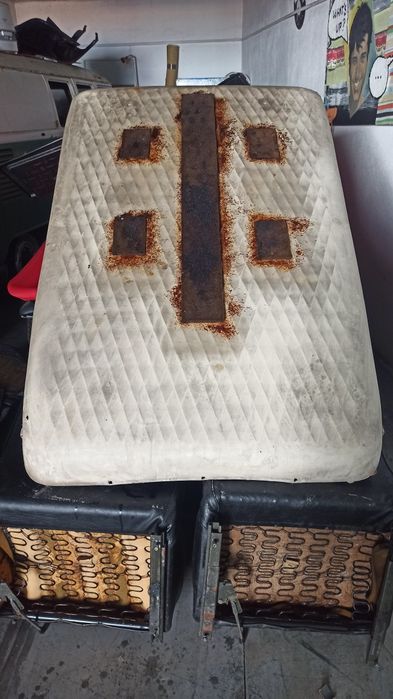 Renault 4TL 1980, forro de tejadilho.