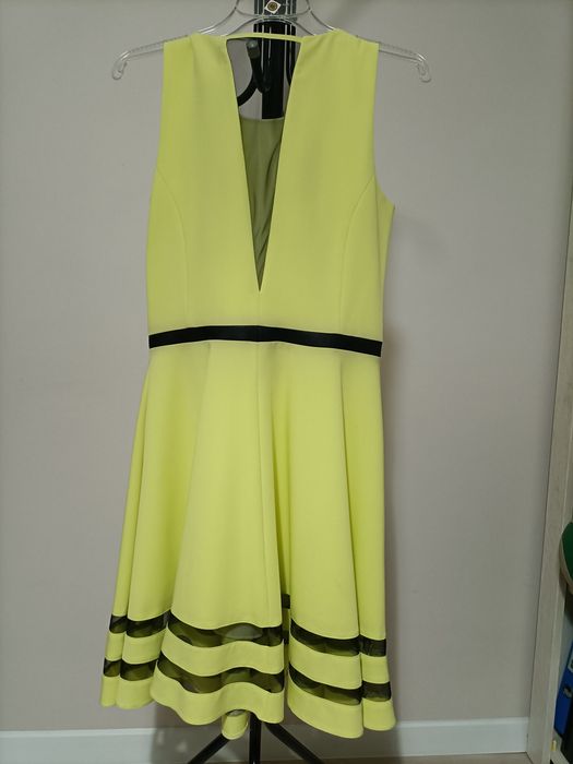 Elegancka sukienka wizytowa, na imprezę, chrzciny, komunię r. 40