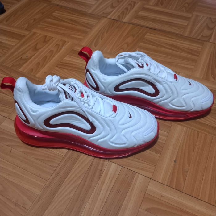 Tênis NIKE AIR MAX 720 SE W “WHITE/GYM RED” novos a estrear