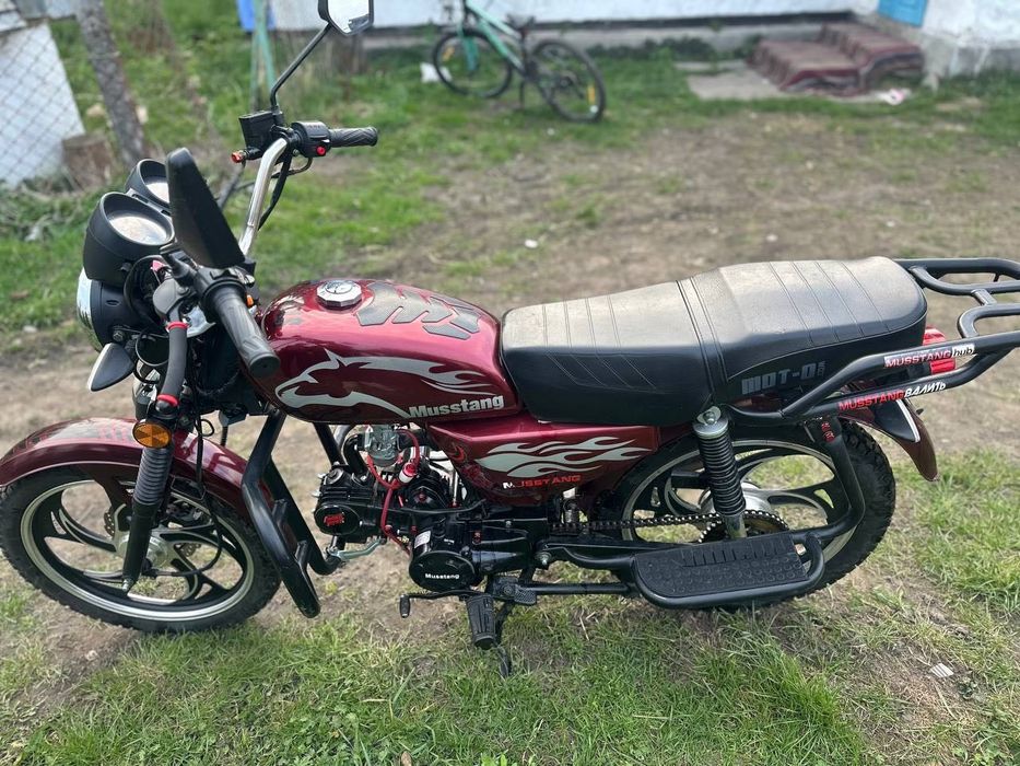 Альфа мустанг мт125