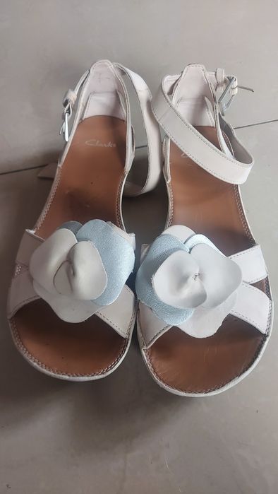 Clarks sandały skórzane