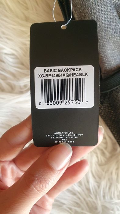 London Fog nowy szary plecak