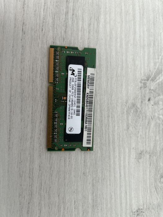 Ram ddr3 2gb sodimm