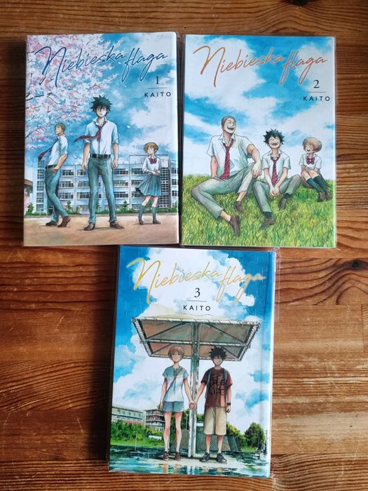 Manga mangi Niebieska Flaga tomy 1-3