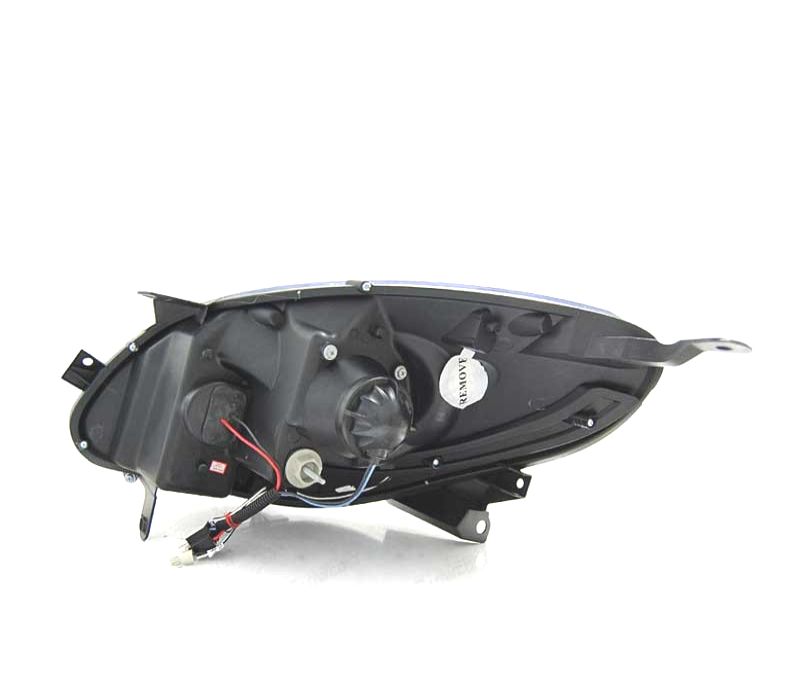 FARÓIS OPTICAS RENAULT TWINGO 07-11 LUZ DIURNA LED PRETO