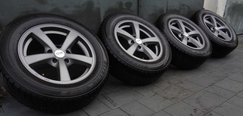 Felgi OZ 16 cali 5x114,3 Toyota Lexus Hyundai Kia Nissan, opony zimowe