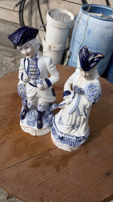 Conjunto Bonecos Cerâmica