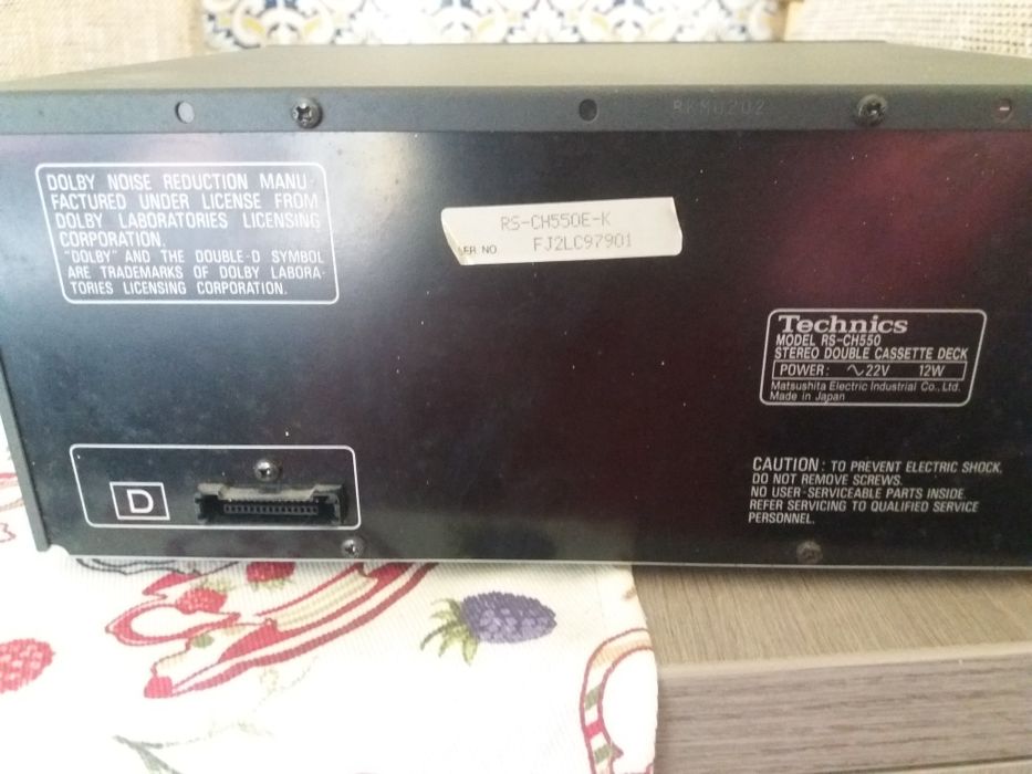 Módulo cassetes technics