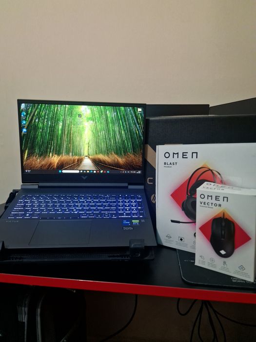 Laptop Gamingowy HP Victus 16 | RTX 3050 Ti | 16GB RAM | 144Hz | Box