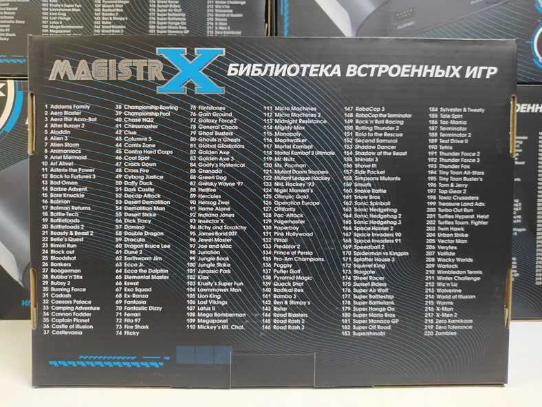 Приставка 16 бит Sega Mega Drive игр 220 Сега Мортал Комбат BattleToad