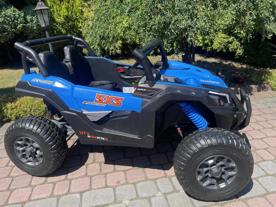 Auto na akumulator dla 2 dzieci Quad Buggy UTV Off-Road 4 x 200 W 24V