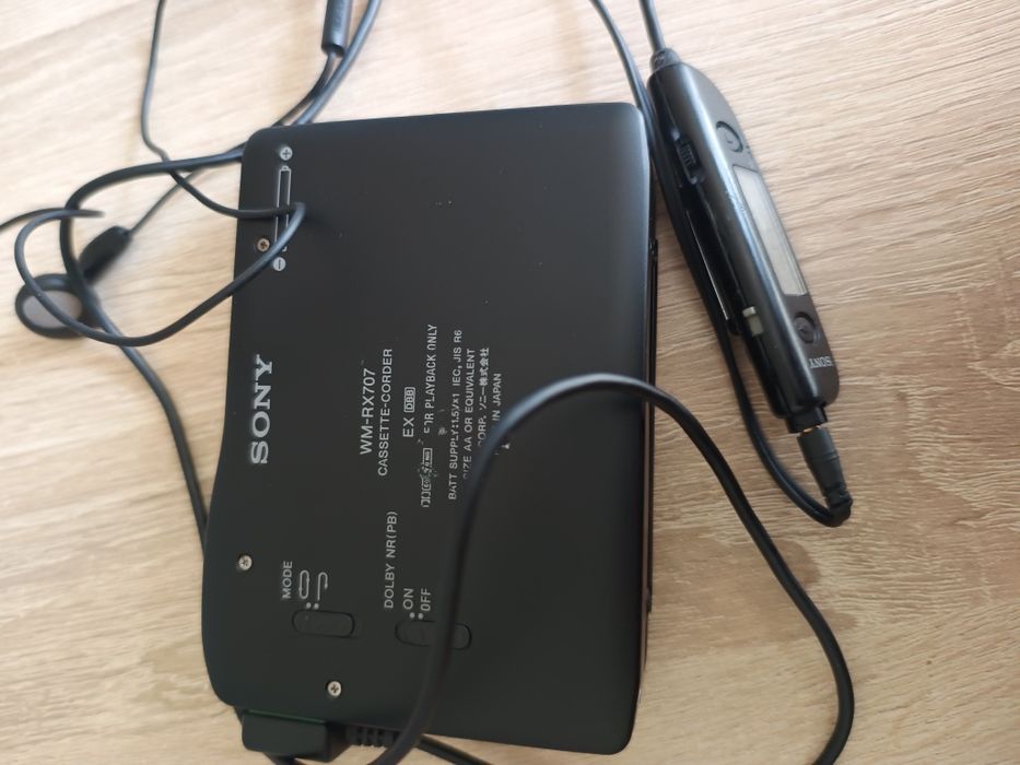 Касетний плеєр sony walkman wm-rx707