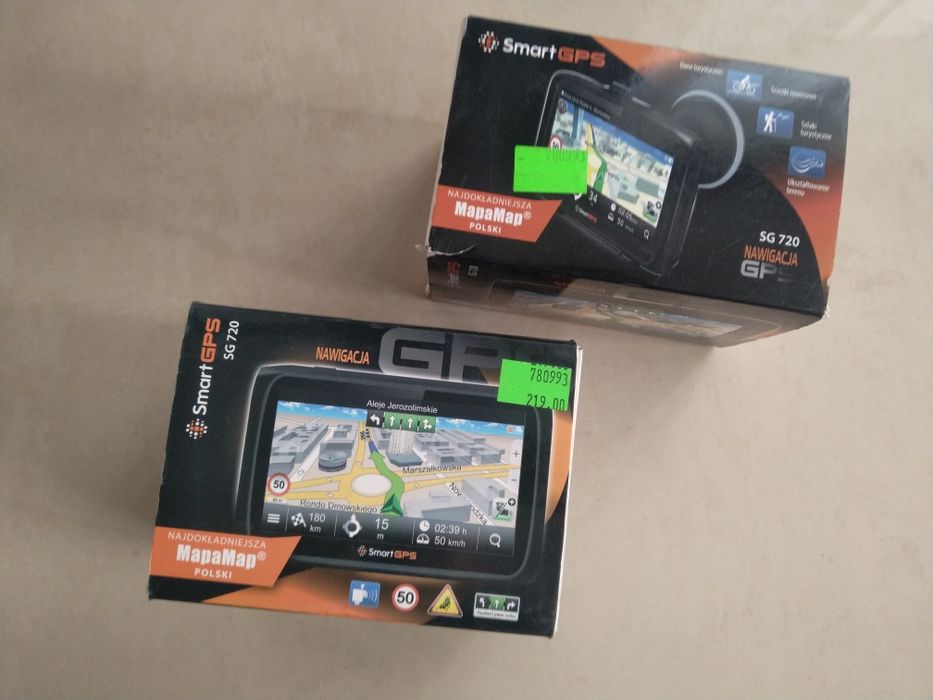 Nawigacja Smart GPS SG 720 cena za 2 sztuki