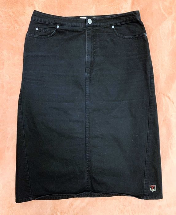 Джинсова спідниця esprit чорна