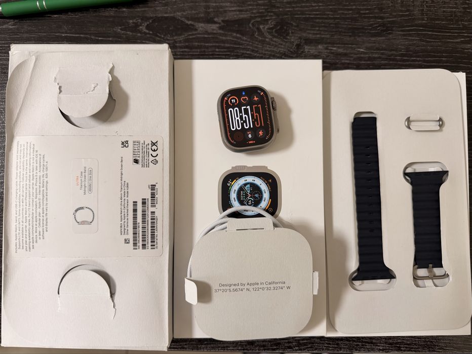 Apple Watch Ultra 1 49 mm GPS + Cellular | 89% baterii | BDB stan |