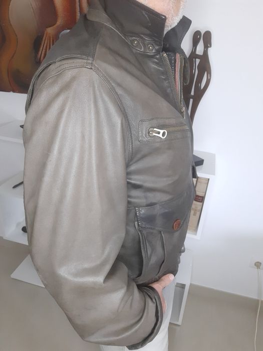 Casaco de pele aviador Timberland