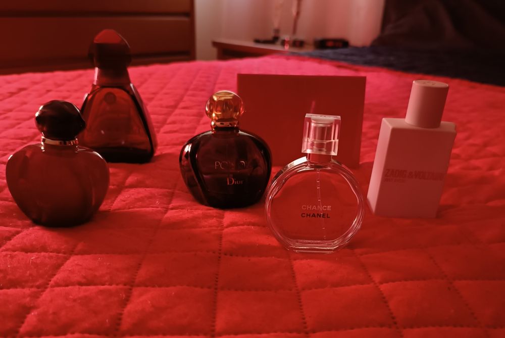 Frascos perfume vazios