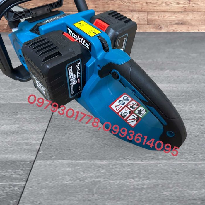Аккумуляторная Пила Makita DUC358BL Для різання дерев шина 40см 72В/9А