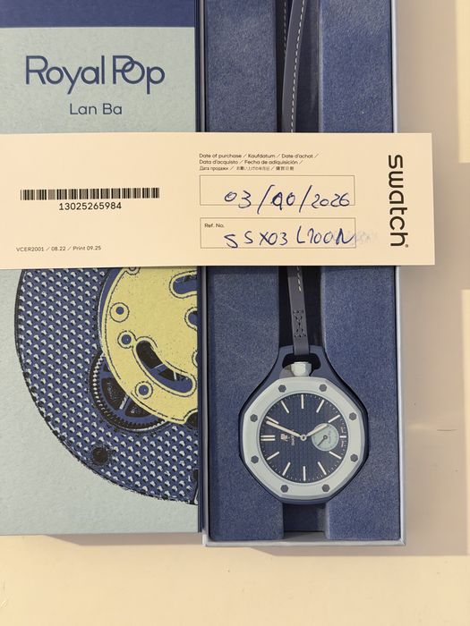 Swatch X Audemars Piguet lan ba