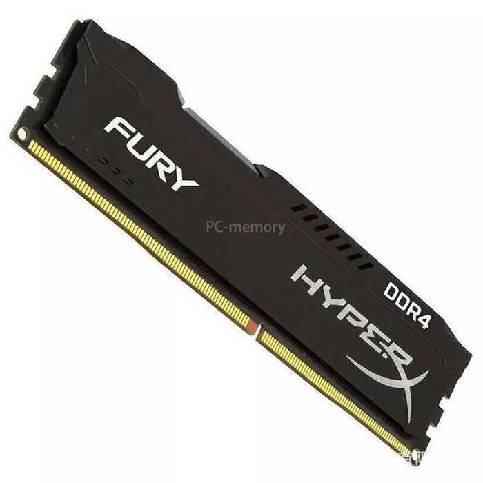 Memórias RAM DDR4 Fury 8GB (4GB 2x)