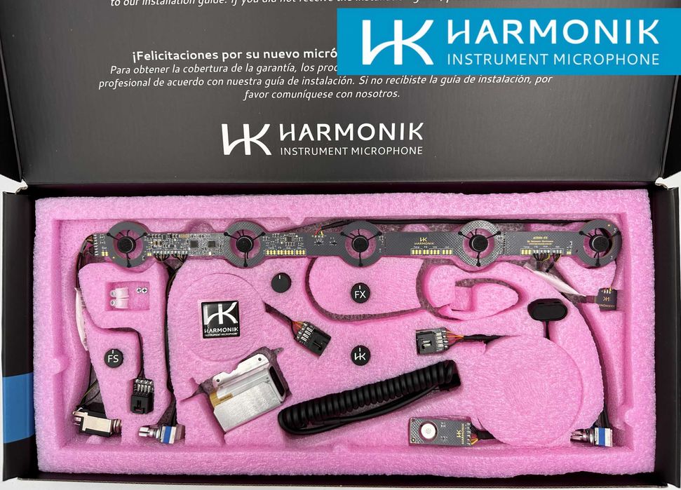 Microfones HARMONIK - o melhor sistema de captação para acordeão