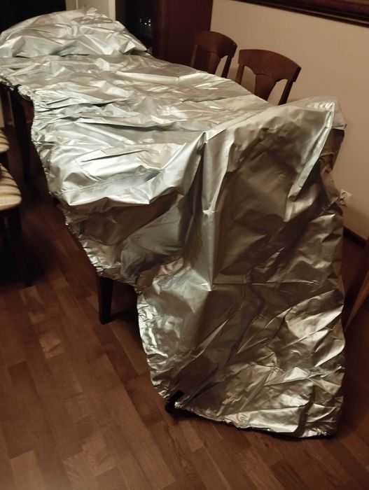 nowy pokrowiec na łódkę wędkarską -motorówkę