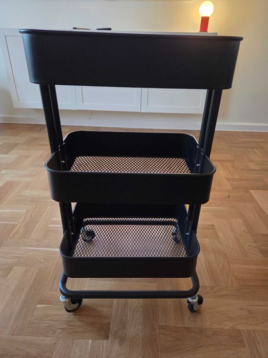 Wózek Raskog Ikea czarny