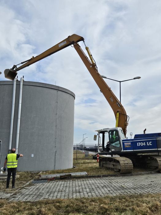 Kopanie odmulanie czyszczenie Stawów Zbiorników   Long Refuler
