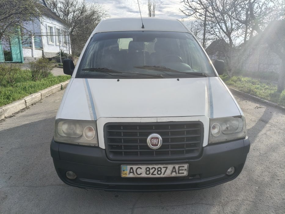 Fiat scudo 1.9 дизель пасажир