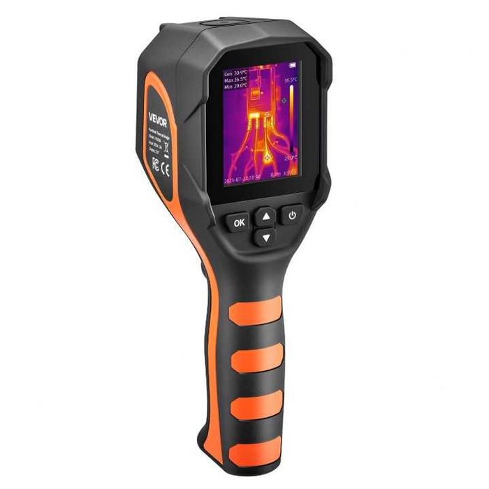 Kamera Termowizyjna 256x192 Piksele Wizyjna 2MP Termowizor 2,8" LCD -20°C do 550°C Profesjonalna
