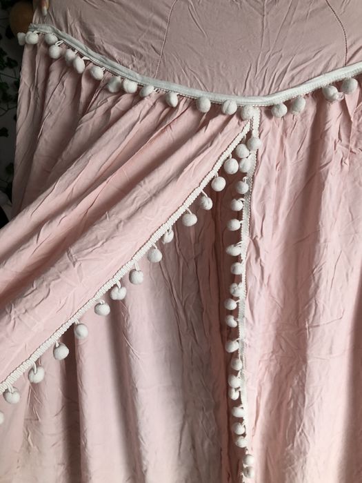 Baldachim kurtyna namiot różowy