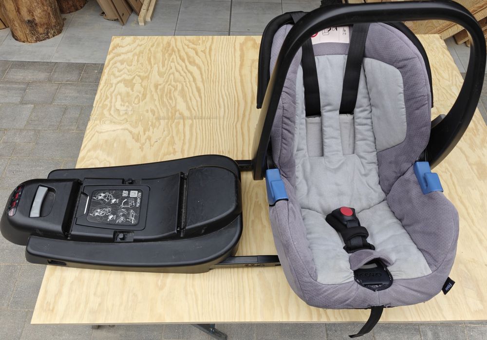 RECARO FIX SmartClick (0-13 kg) Czarny