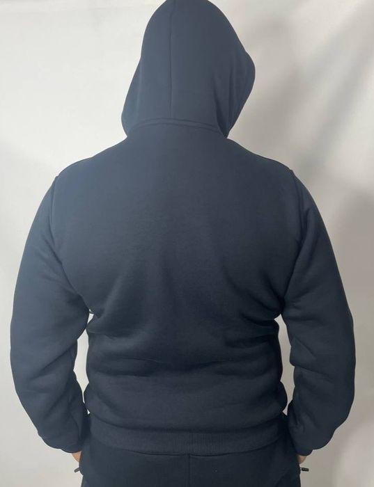 Мужской спортивный костюм Nike зимний теплый на флисе