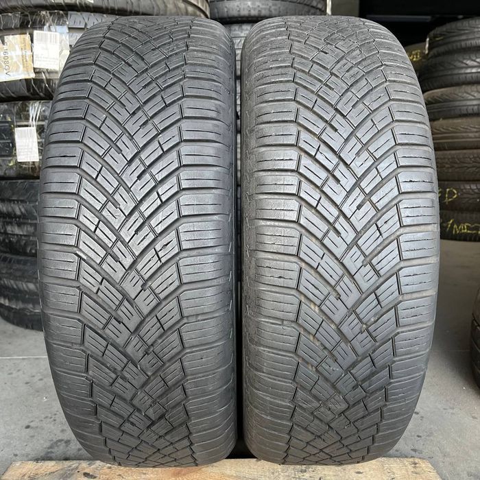 215/65 R16 Continental AllSeasonContact 2 всесезонні шини бу протектор 6 мм