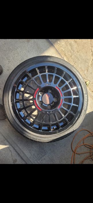 Felgi Compomotive th2 17 7.5j i 8.5j 5x114.3 4x100 golf 2 3 e30 bmw subaru lancer honda