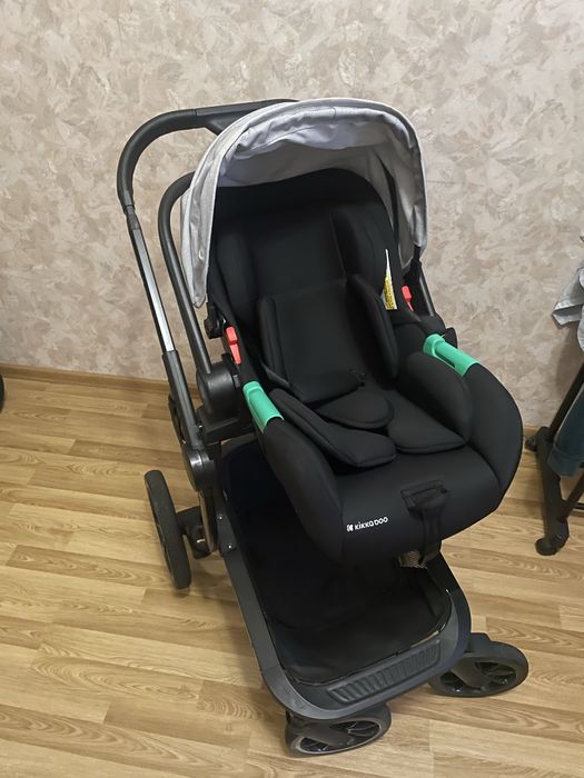 Kikka boo Irene 3 in 1 дитяча коляска з прогулянковим блоком і автолюлькою