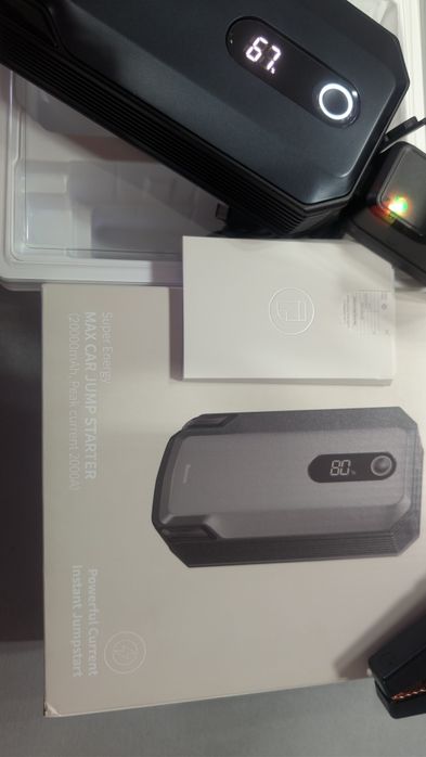 Бустер Baseus 20000mAh 2000 А