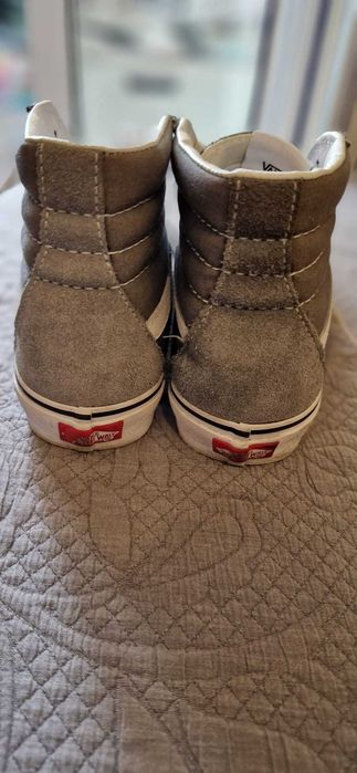 Ténis bota Vans de Camurça Cinzentos (muito bom estado)