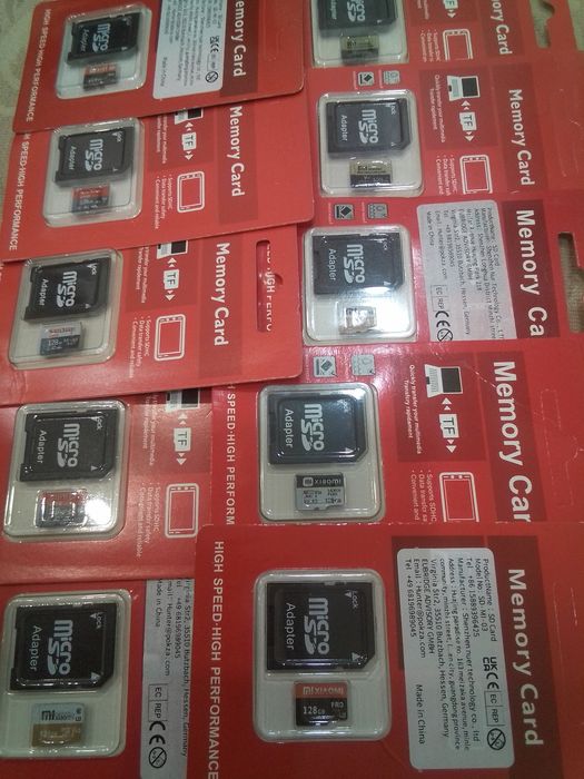 Карты памяти на 128 Гб